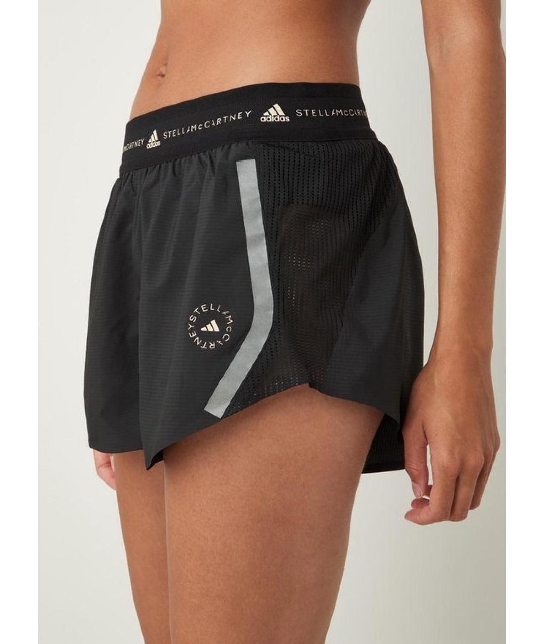 ADIDAS BY STELLA MCCARTNEY Черные синтетические спортивные брюки и шорты, фото 5