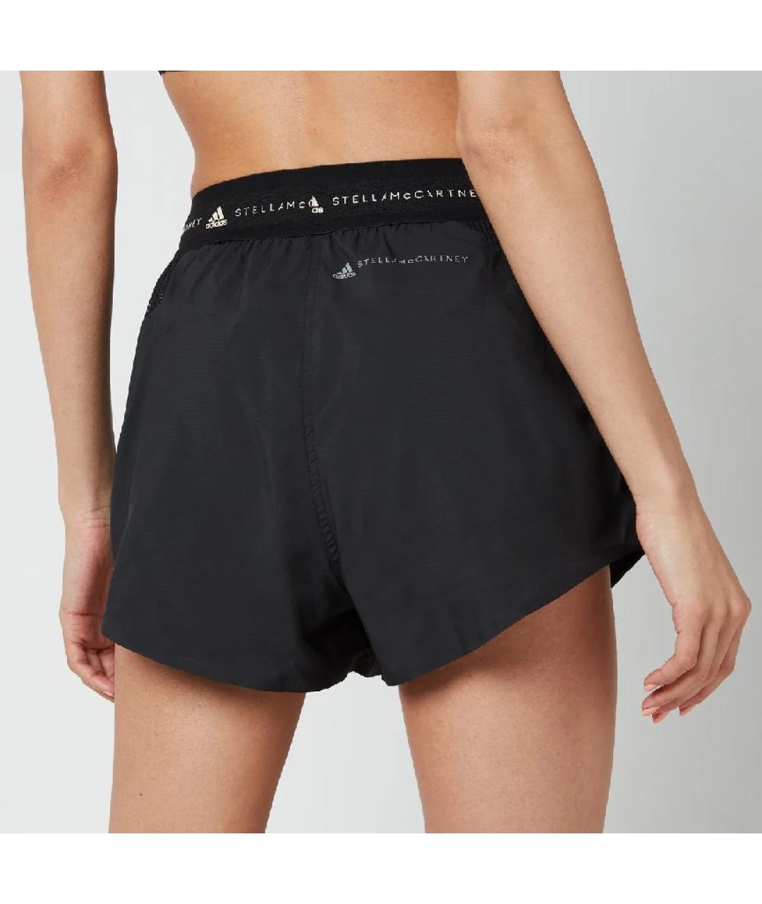 ADIDAS BY STELLA MCCARTNEY Черные синтетические спортивные брюки и шорты, фото 4