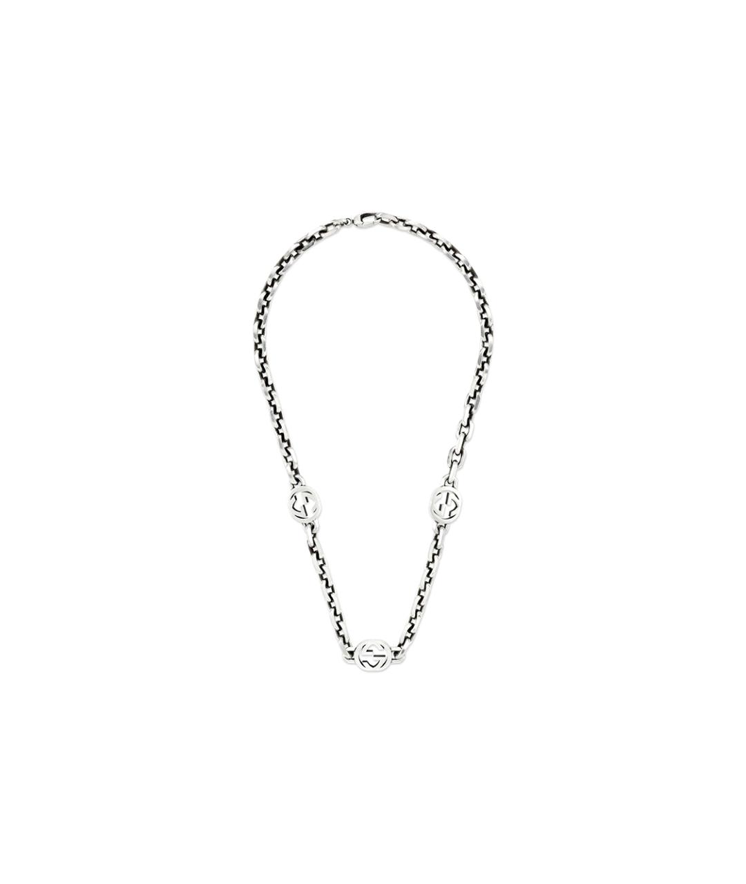 GUCCI Серебряная цепочка, фото 2