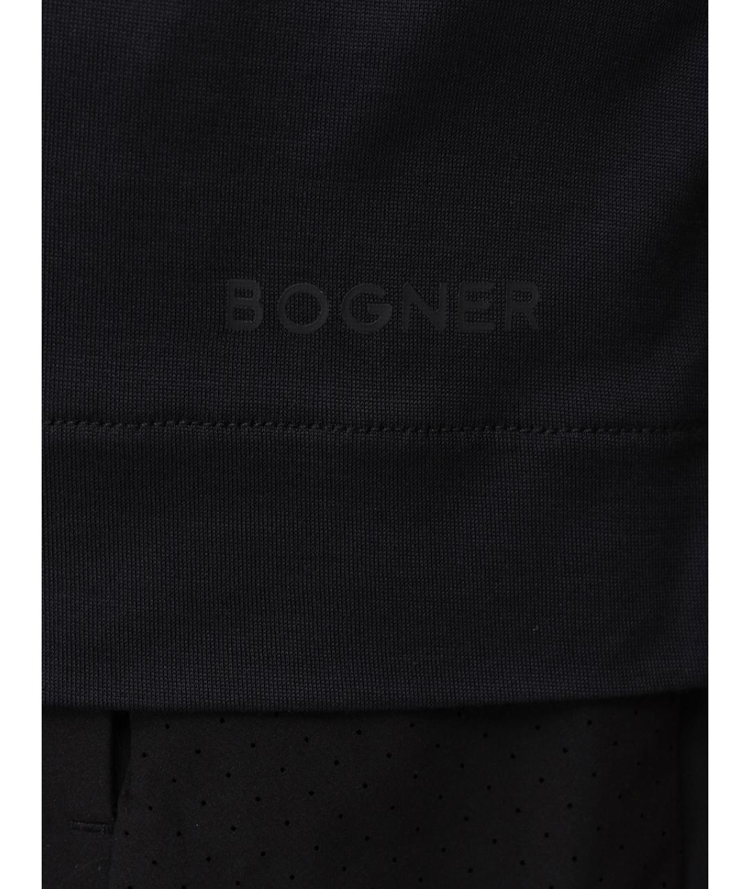 BOGNER Черная шелковая футболка, фото 3