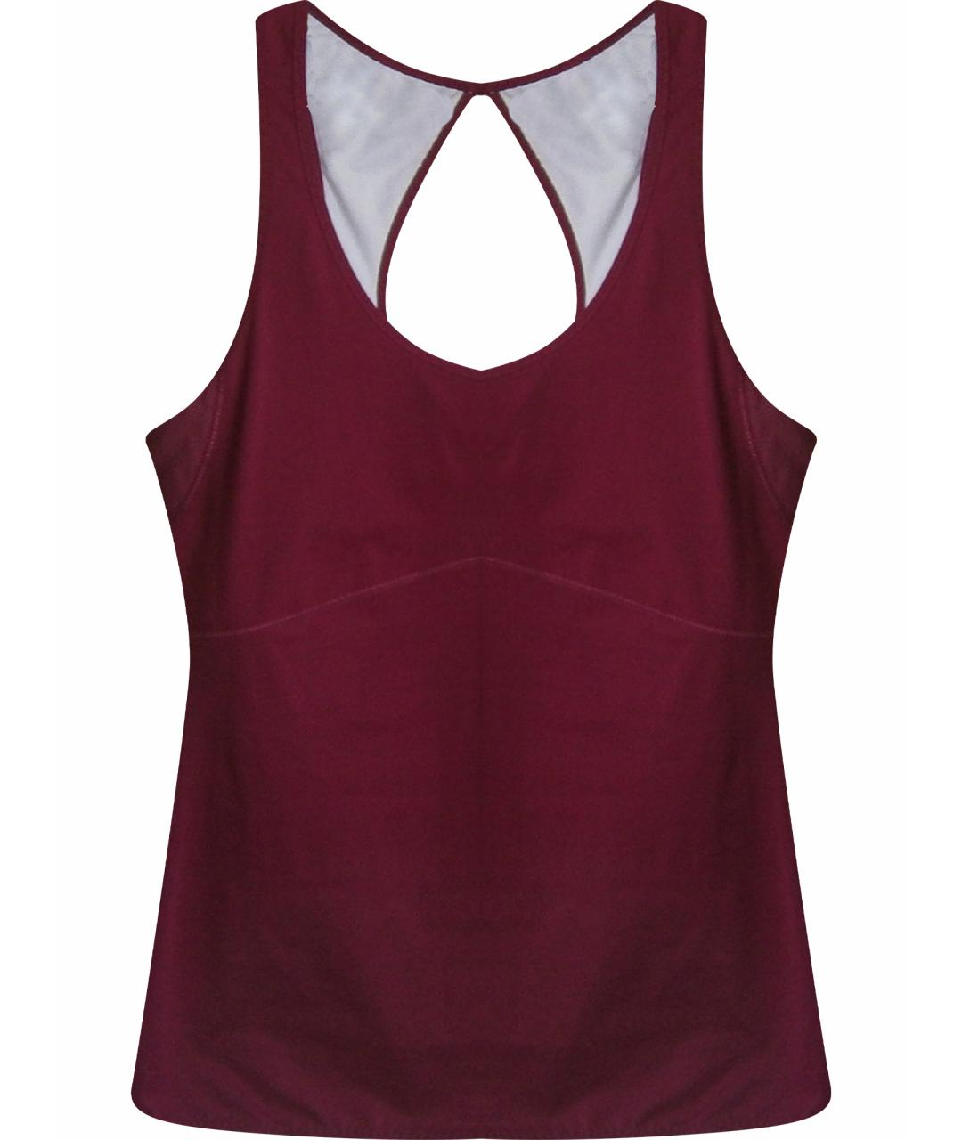ADIDAS BY STELLA MCCARTNEY Фуксия полиэстеровая майка, фото 1