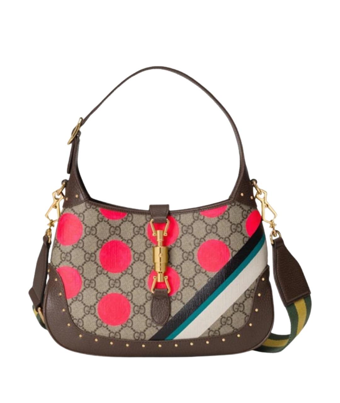 GUCCI Коричневая сумка через плечо, фото 1