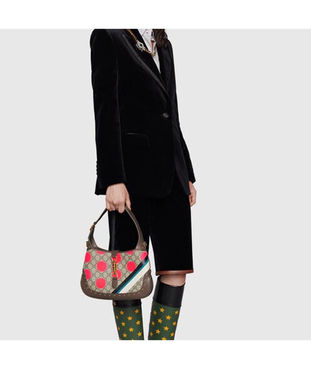 GUCCI Коричневая сумка через плечо, фото 9