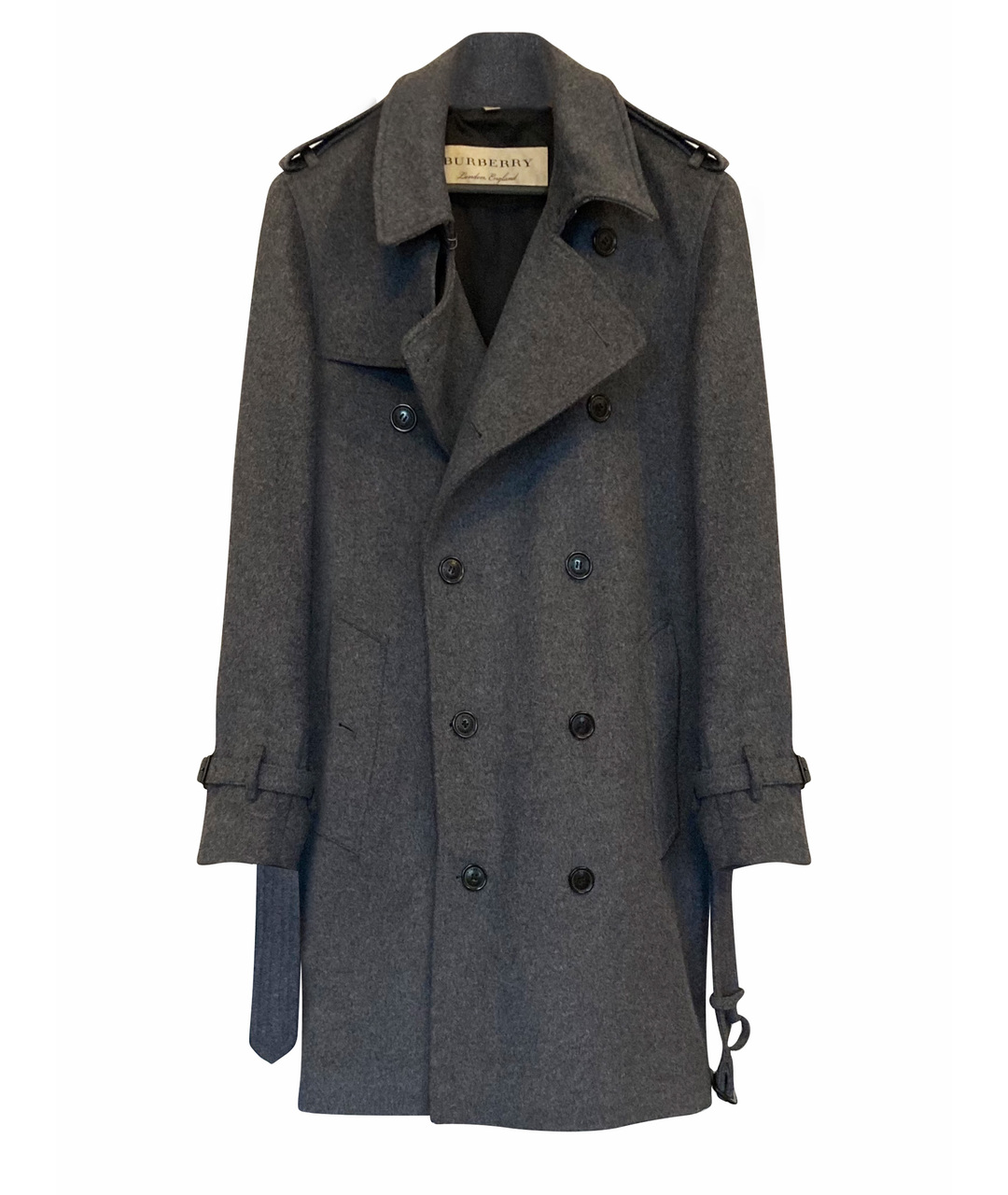 Burberry wool trench coat on sale