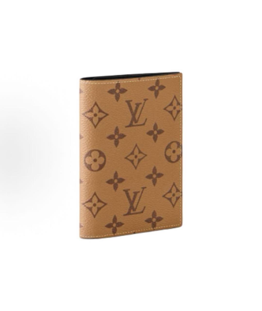 LOUIS VUITTON Коричневый кардхолдер, фото 2