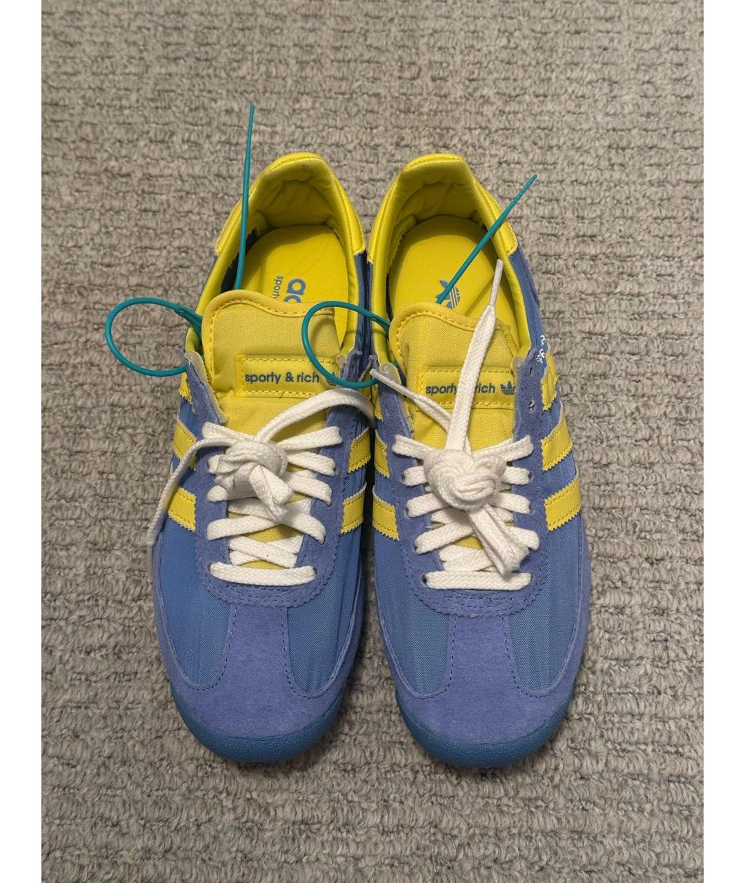 ADIDAS Голубые кроссовки, фото 2