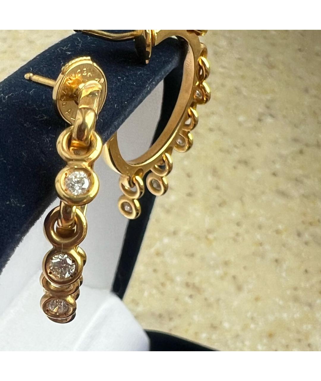 CHRISTIAN DIOR Золотые серьги из желтого золота, фото 5