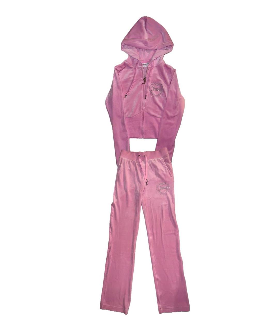 JUICY COUTURE Розовый полиэстеровый спортивные костюмы, фото 9