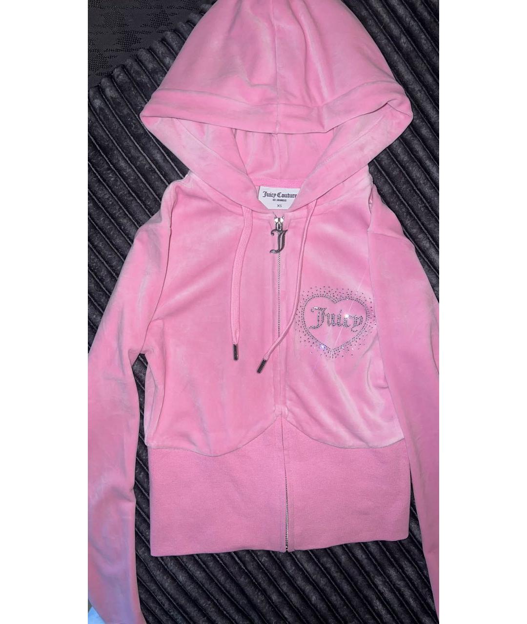 JUICY COUTURE Розовый полиэстеровый спортивные костюмы, фото 3