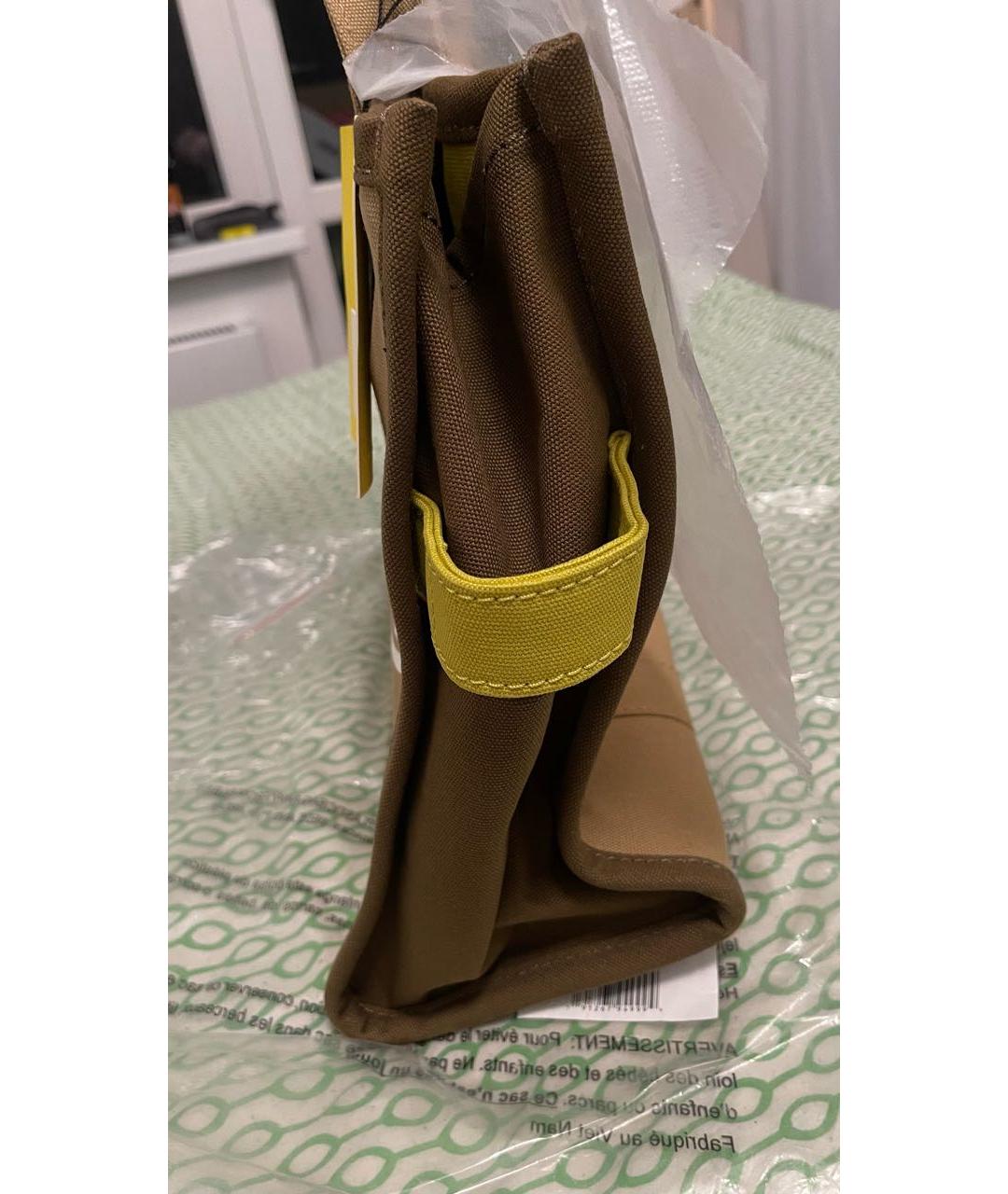 MARC JACOBS Зеленая сумка тоут, фото 5