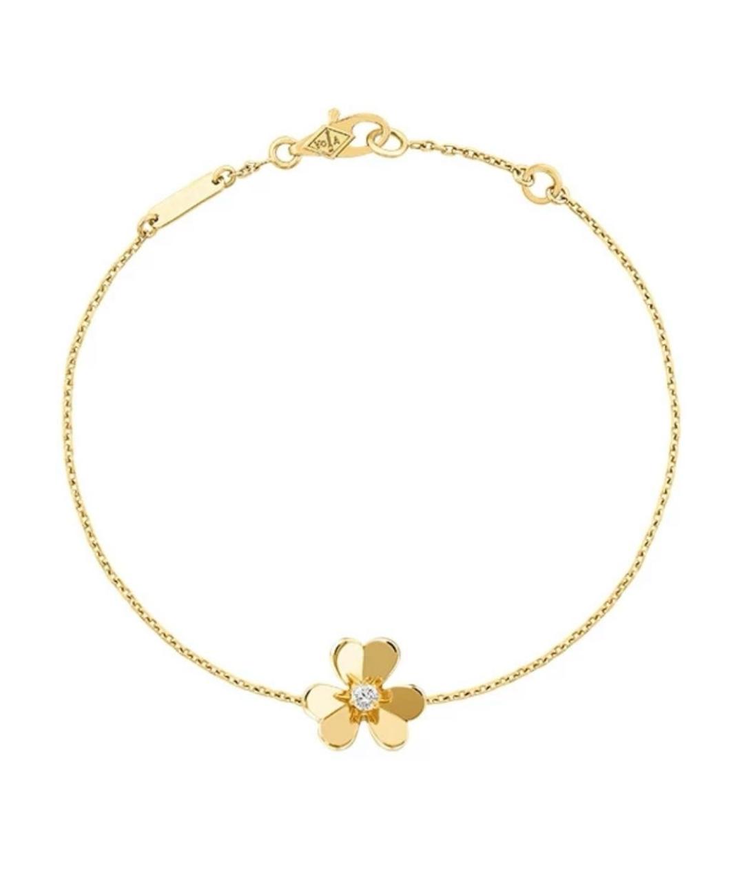 VAN CLEEF & ARPELS Золотой браслет из желтого золота, фото 2