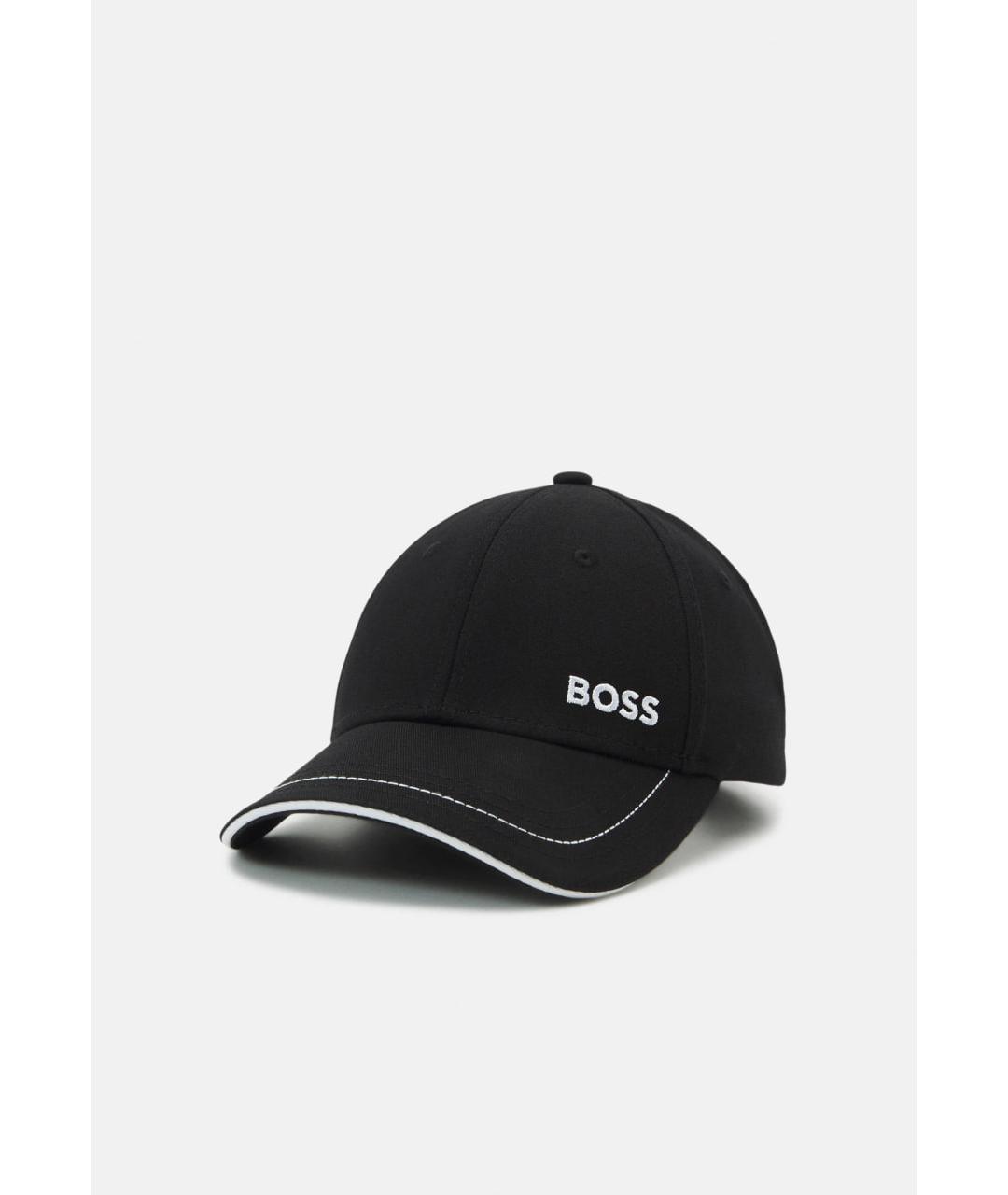 HUGO BOSS Черная хлопковая кепка/бейсболка, фото 6