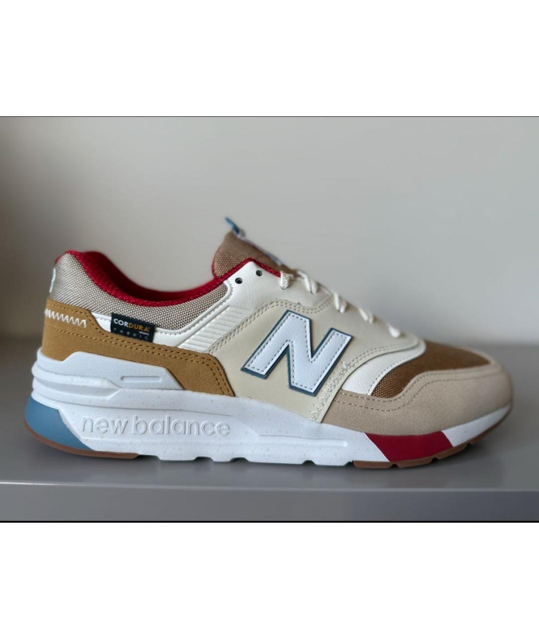 NEW BALANCE Мульти замшевые низкие кроссовки / кеды, фото 5