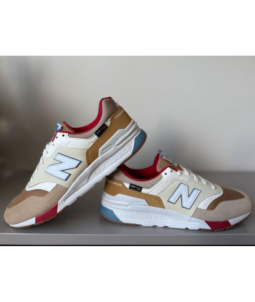 NEW BALANCE Мульти замшевые низкие кроссовки / кеды, фото 2