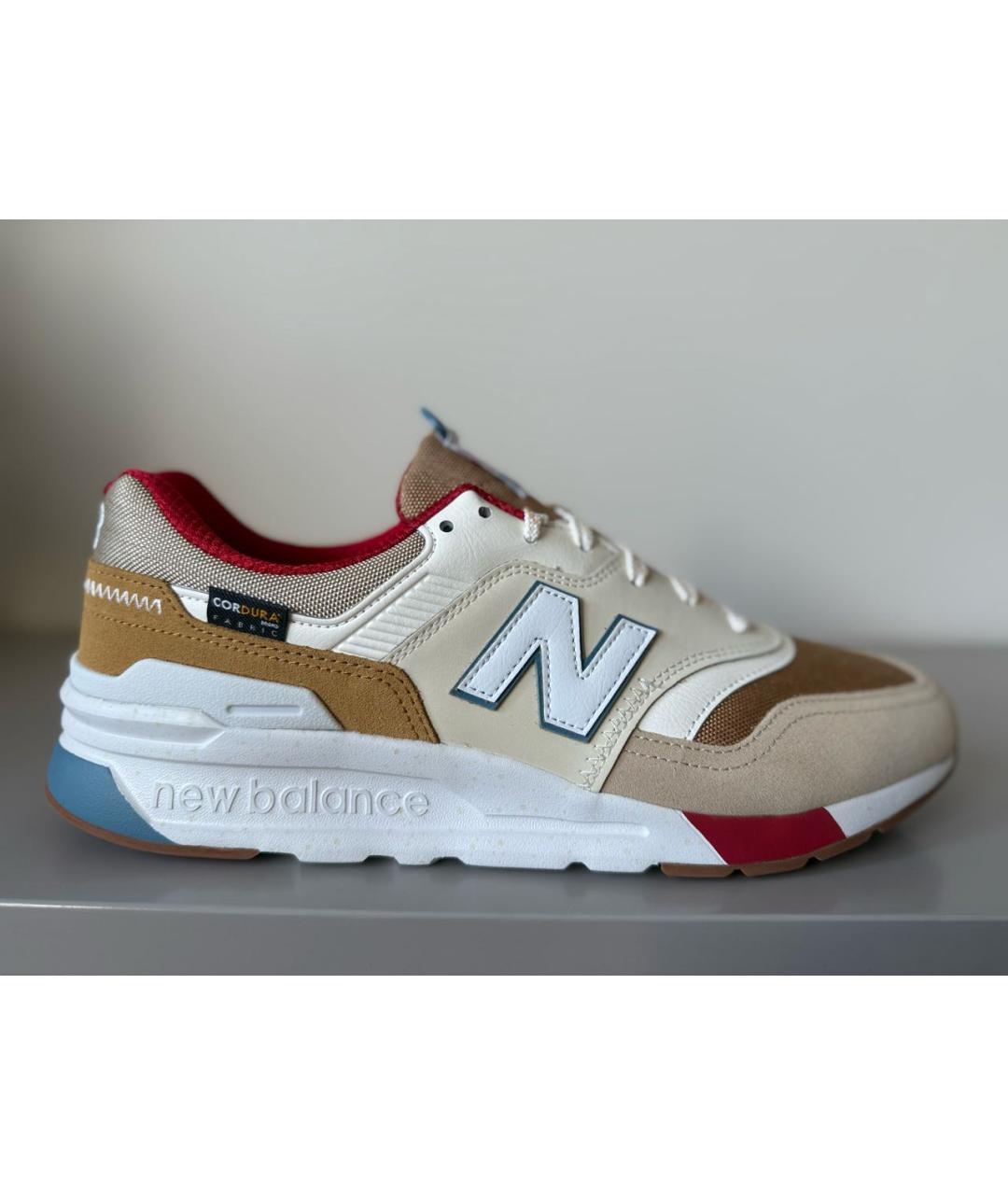 NEW BALANCE Мульти замшевые низкие кроссовки / кеды, фото 5