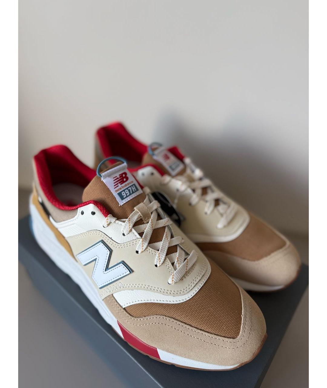 NEW BALANCE Мульти замшевые низкие кроссовки / кеды, фото 3