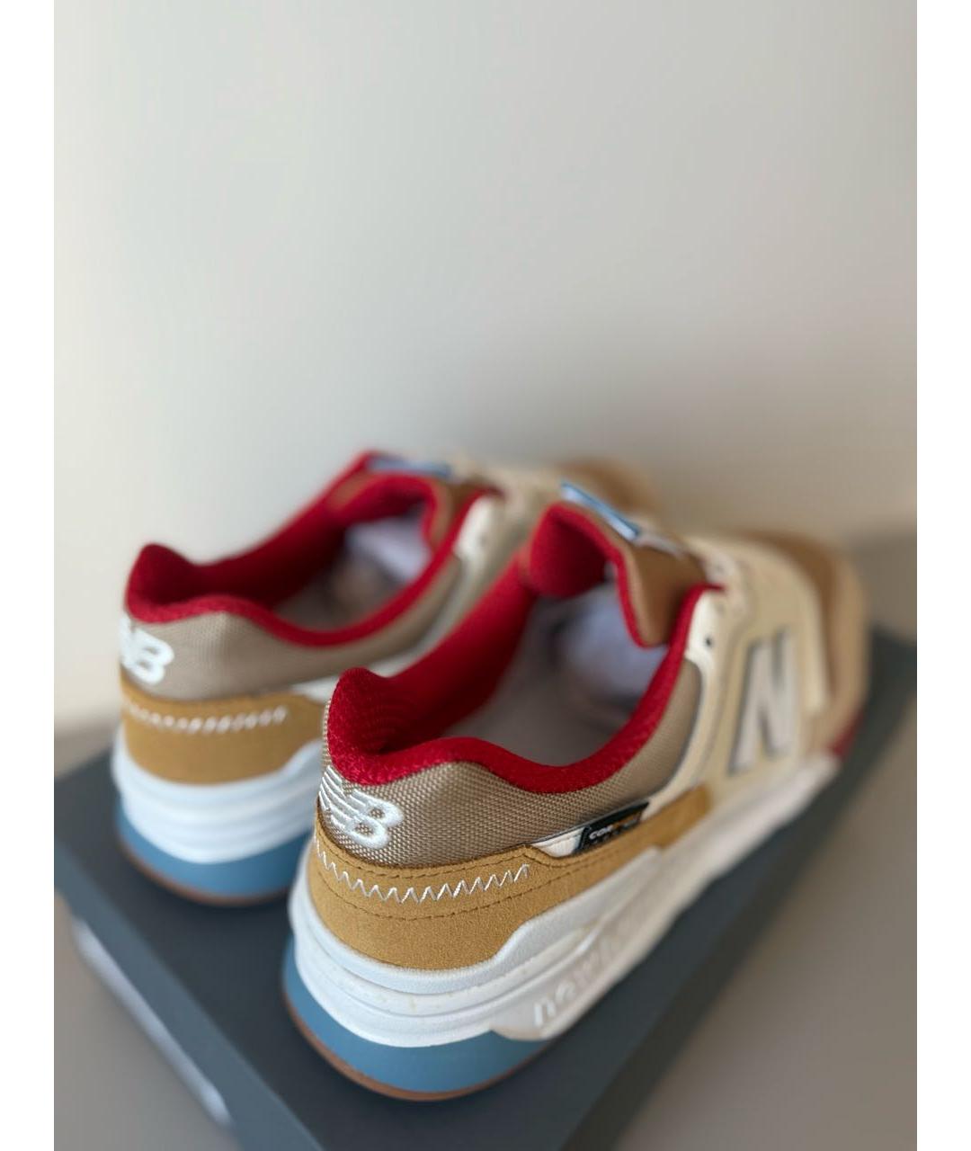 NEW BALANCE Мульти замшевые низкие кроссовки / кеды, фото 4