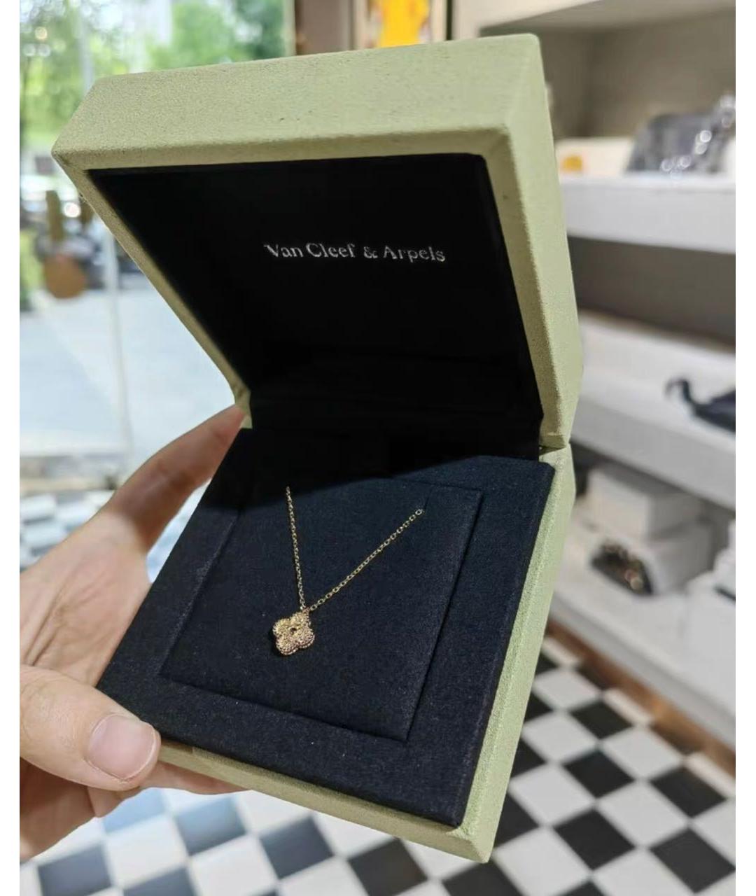 VAN CLEEF & ARPELS Золотая подвеска из желтого золота, фото 4