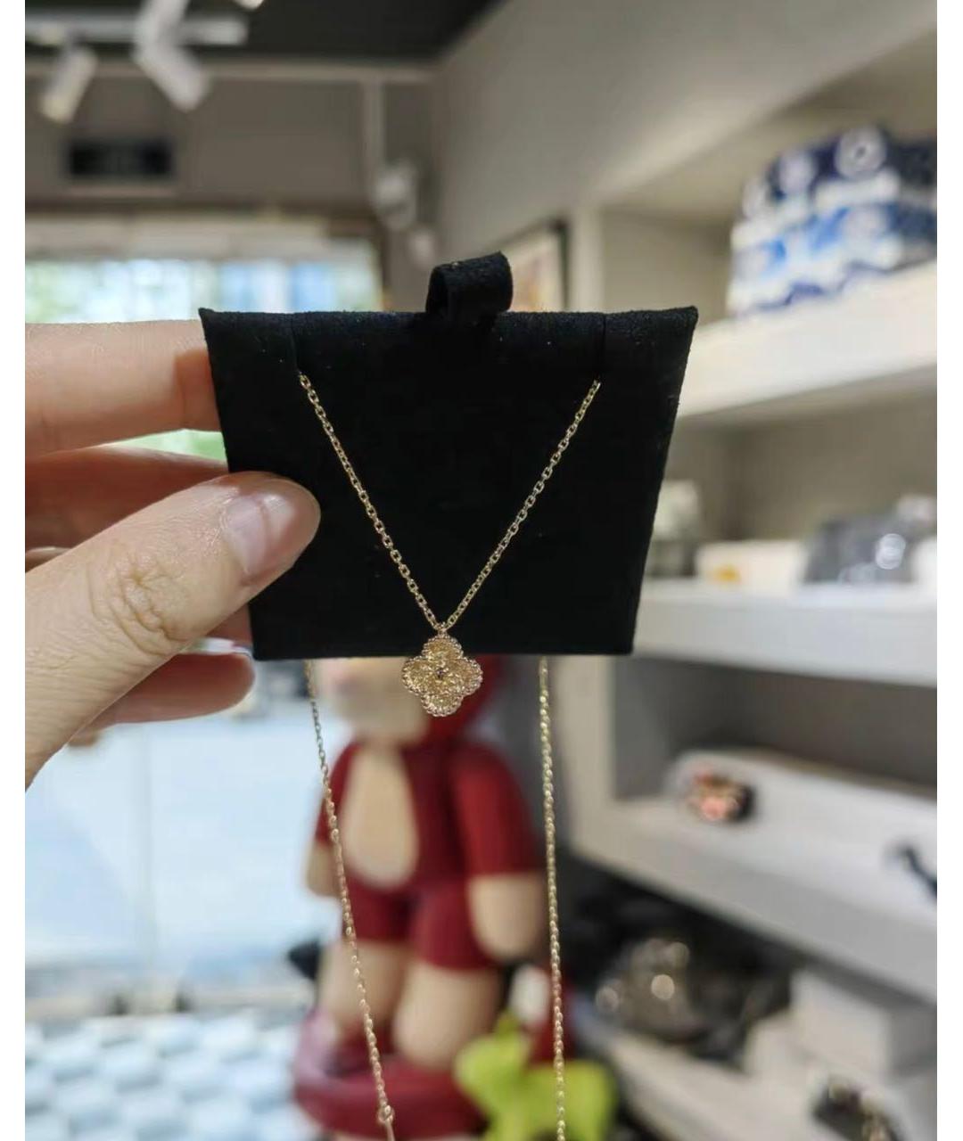 VAN CLEEF & ARPELS Золотая подвеска из желтого золота, фото 7