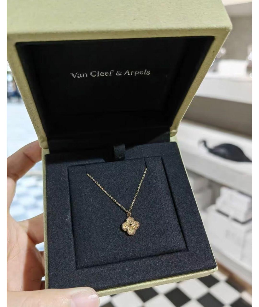 VAN CLEEF & ARPELS Золотая подвеска из желтого золота, фото 3