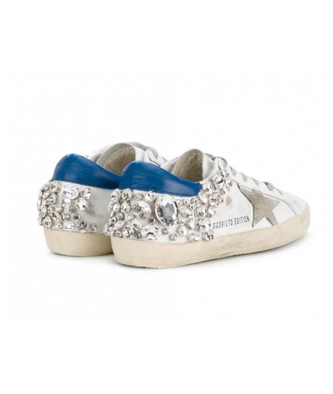GOLDEN GOOSE DELUXE BRAND Белые кожаные кеды, фото 3