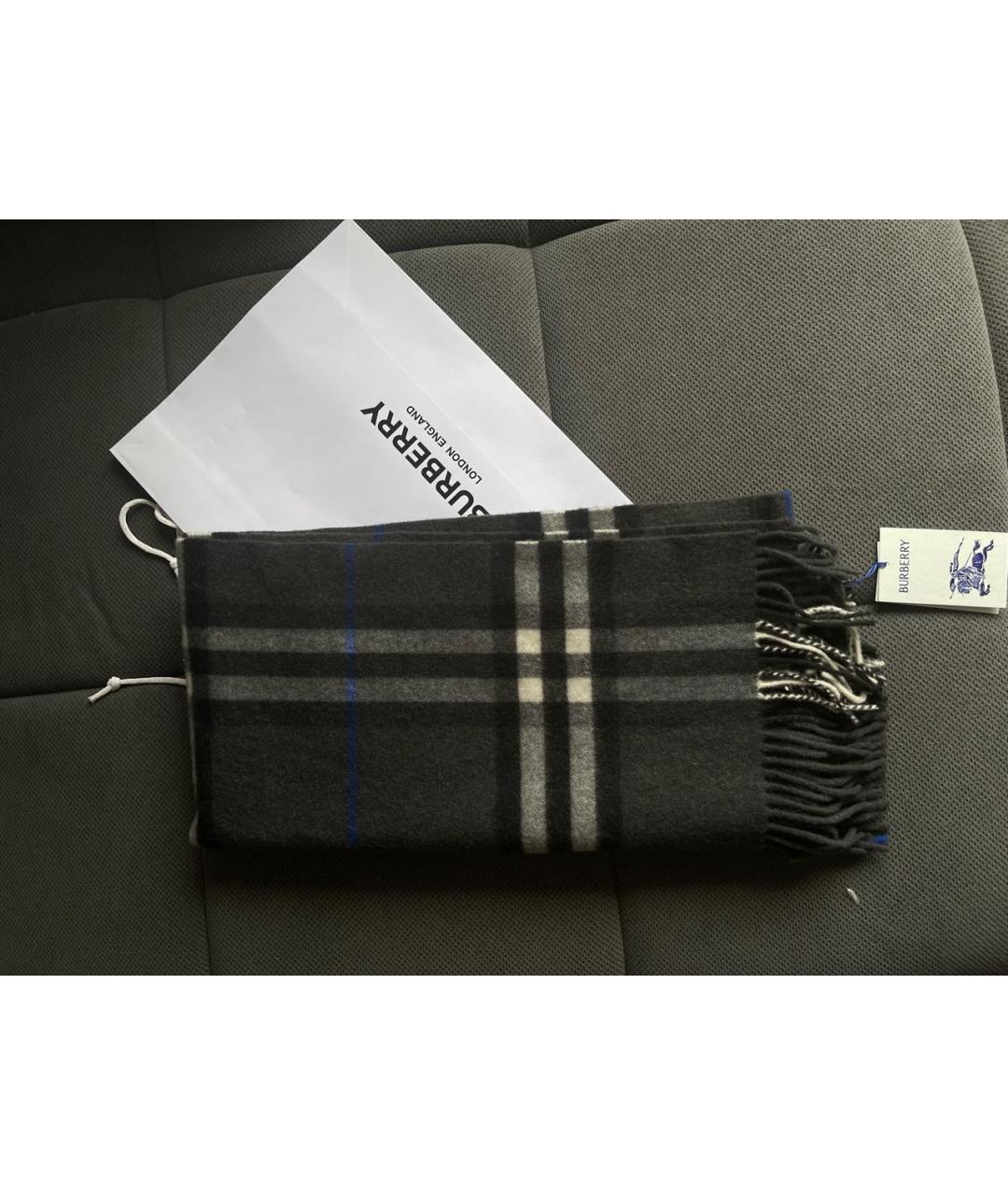 BURBERRY Кашемировый шарф, фото 6