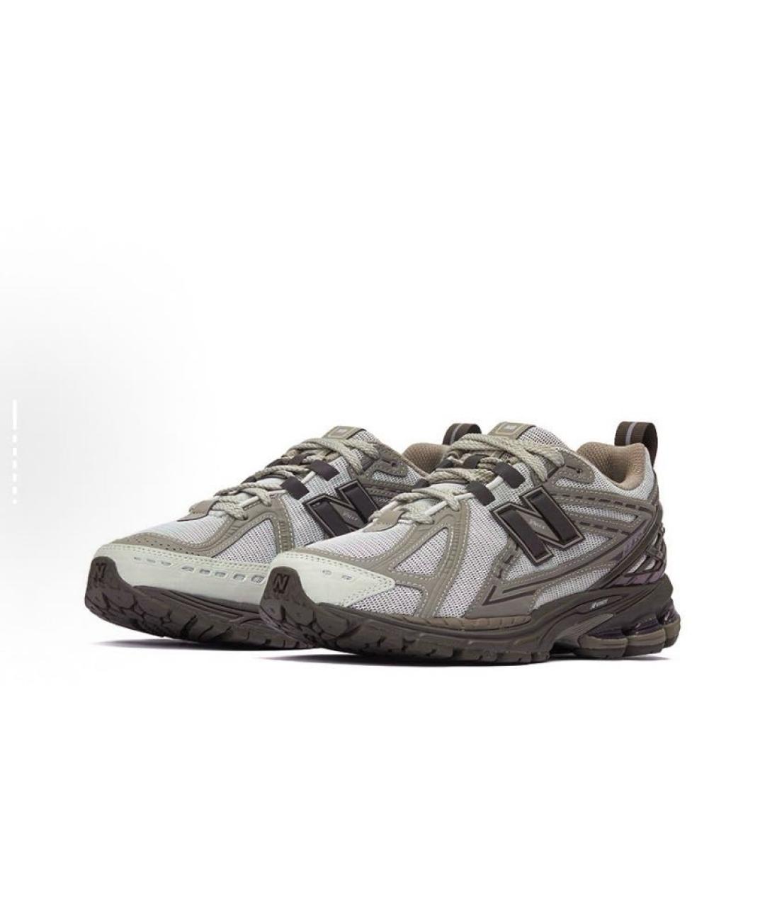 NEW BALANCE Антрацитовые текстильные кроссовки, фото 4