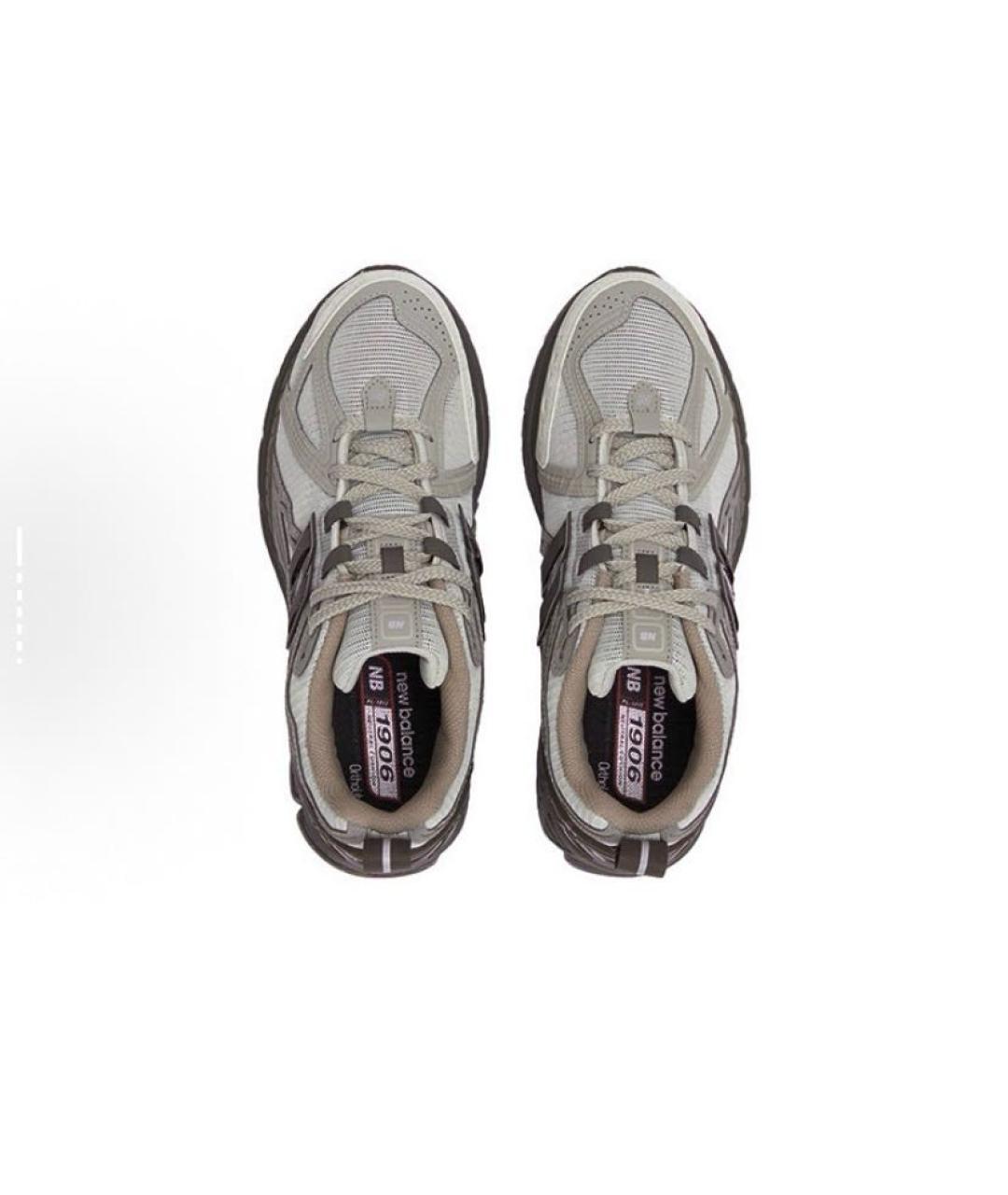 NEW BALANCE Антрацитовые текстильные кроссовки, фото 5