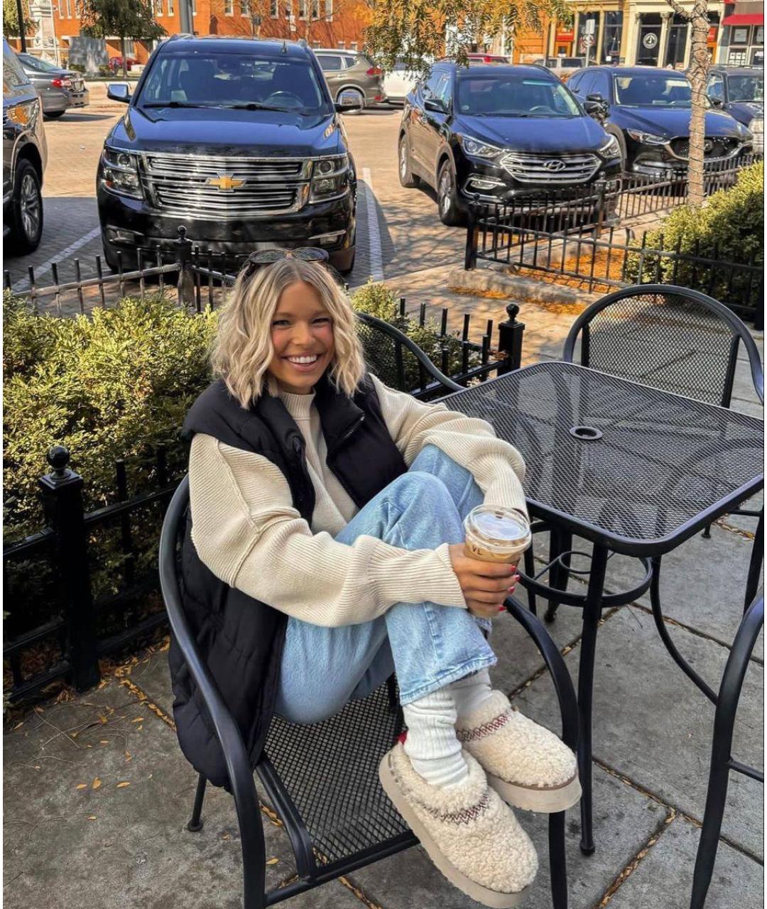 UGG AUSTRALIA Бежевые ботинки, фото 8
