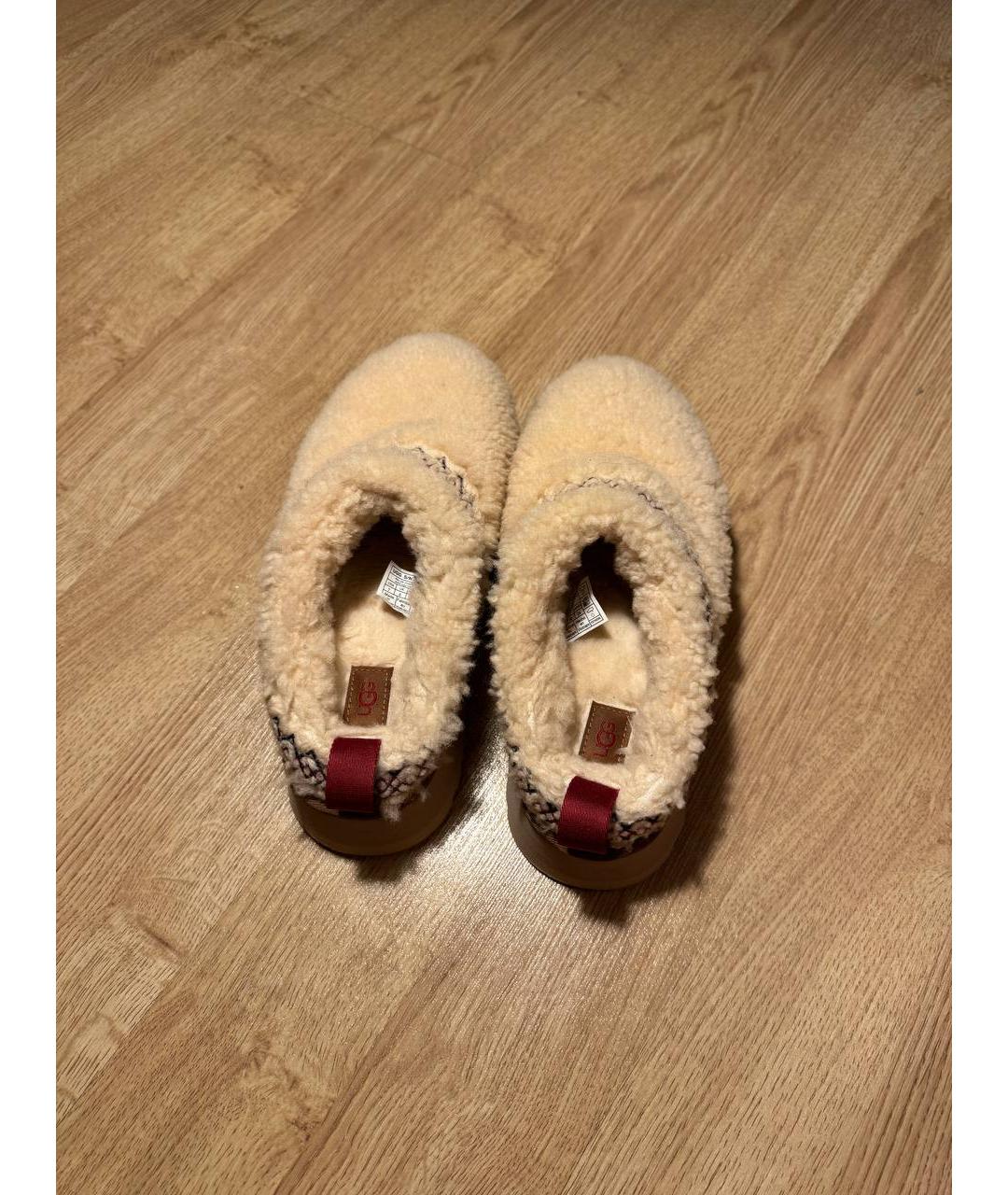 UGG AUSTRALIA Бежевые ботинки, фото 5
