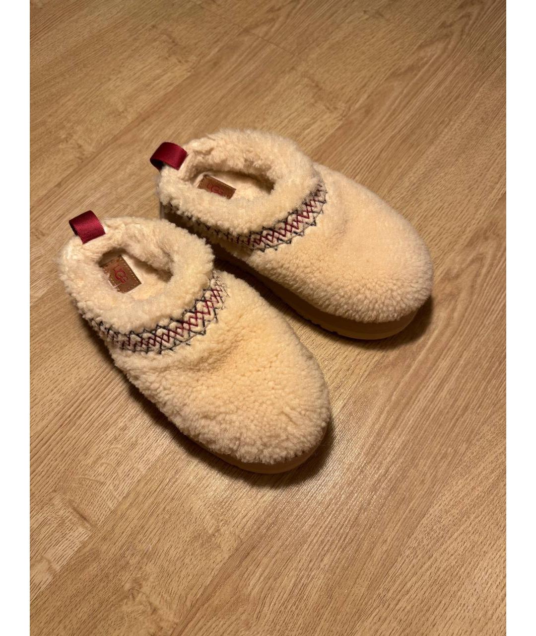 UGG AUSTRALIA Бежевые ботинки, фото 3