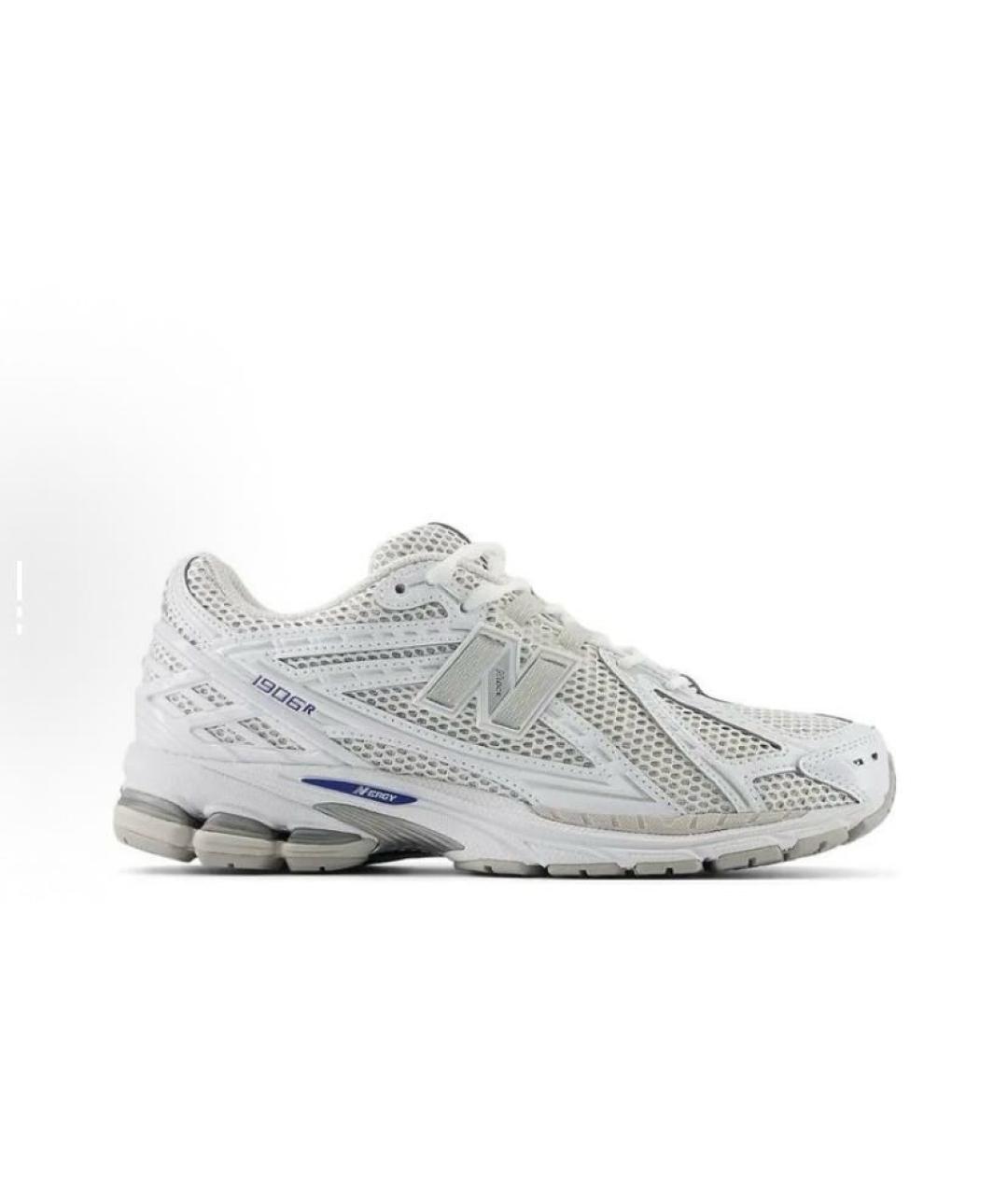 NEW BALANCE Белые текстильные кроссовки, фото 7