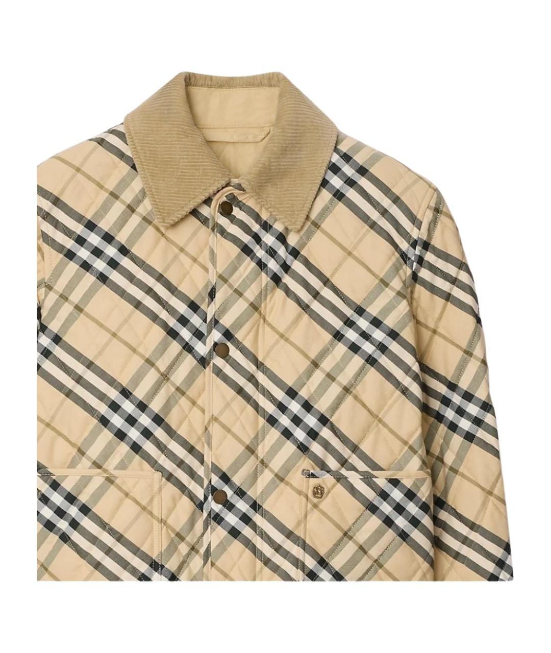 BURBERRY Бежевая куртка, фото 2