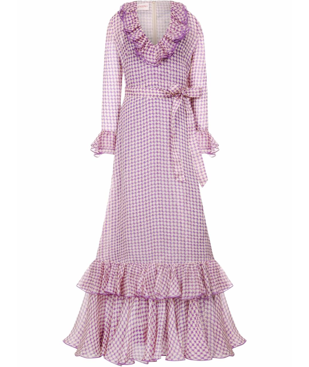 VALENTINO Фиолетовое вечернее платье, фото 1