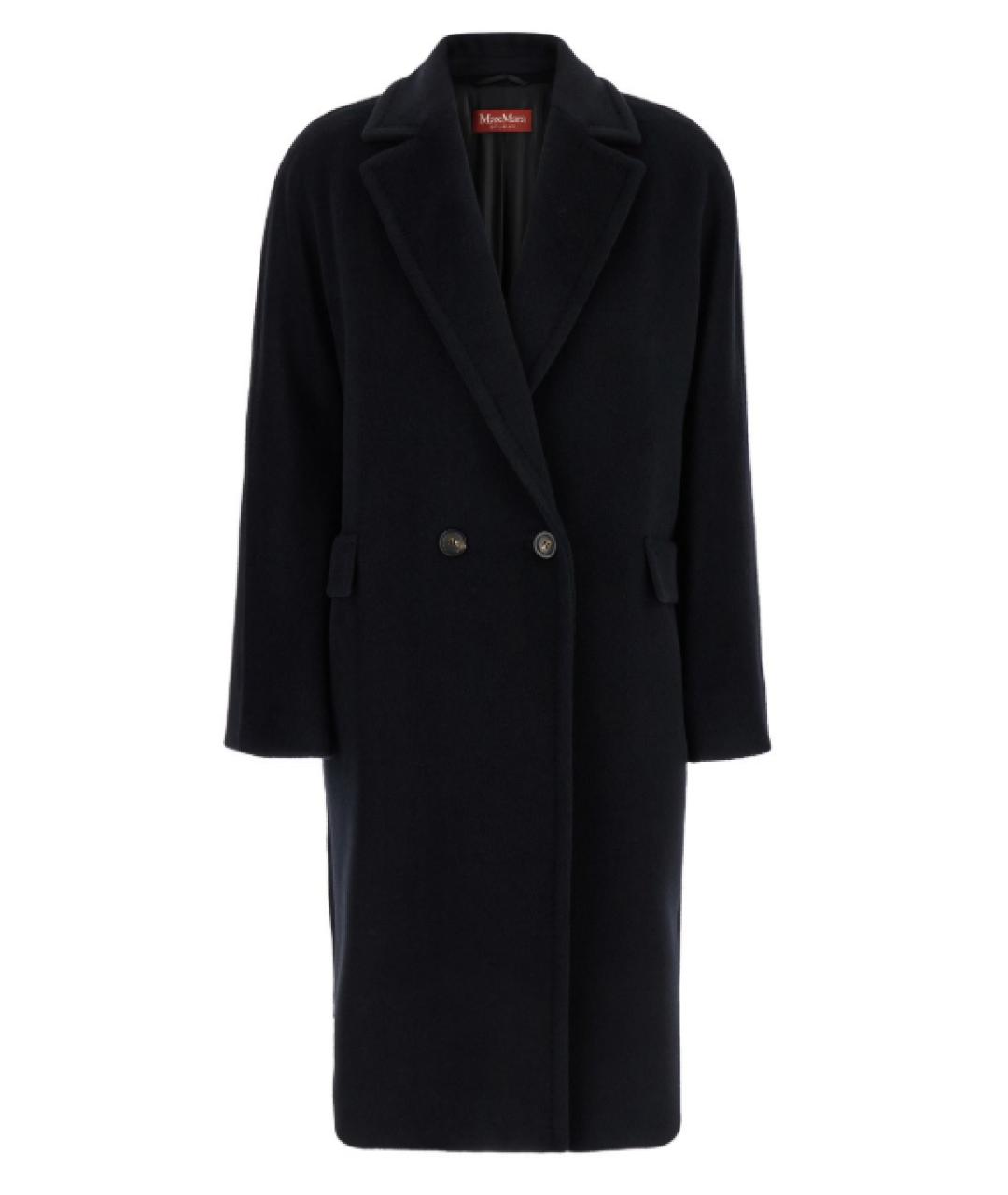 MAX MARA STUDIO Черное пальто, фото 1