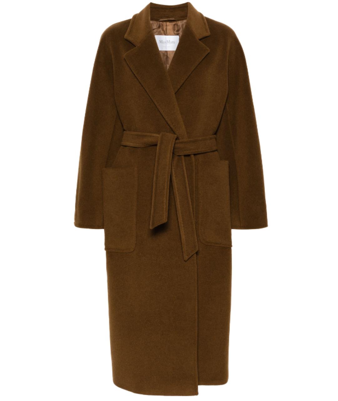 MAX MARA Коричневое пальто, фото 1