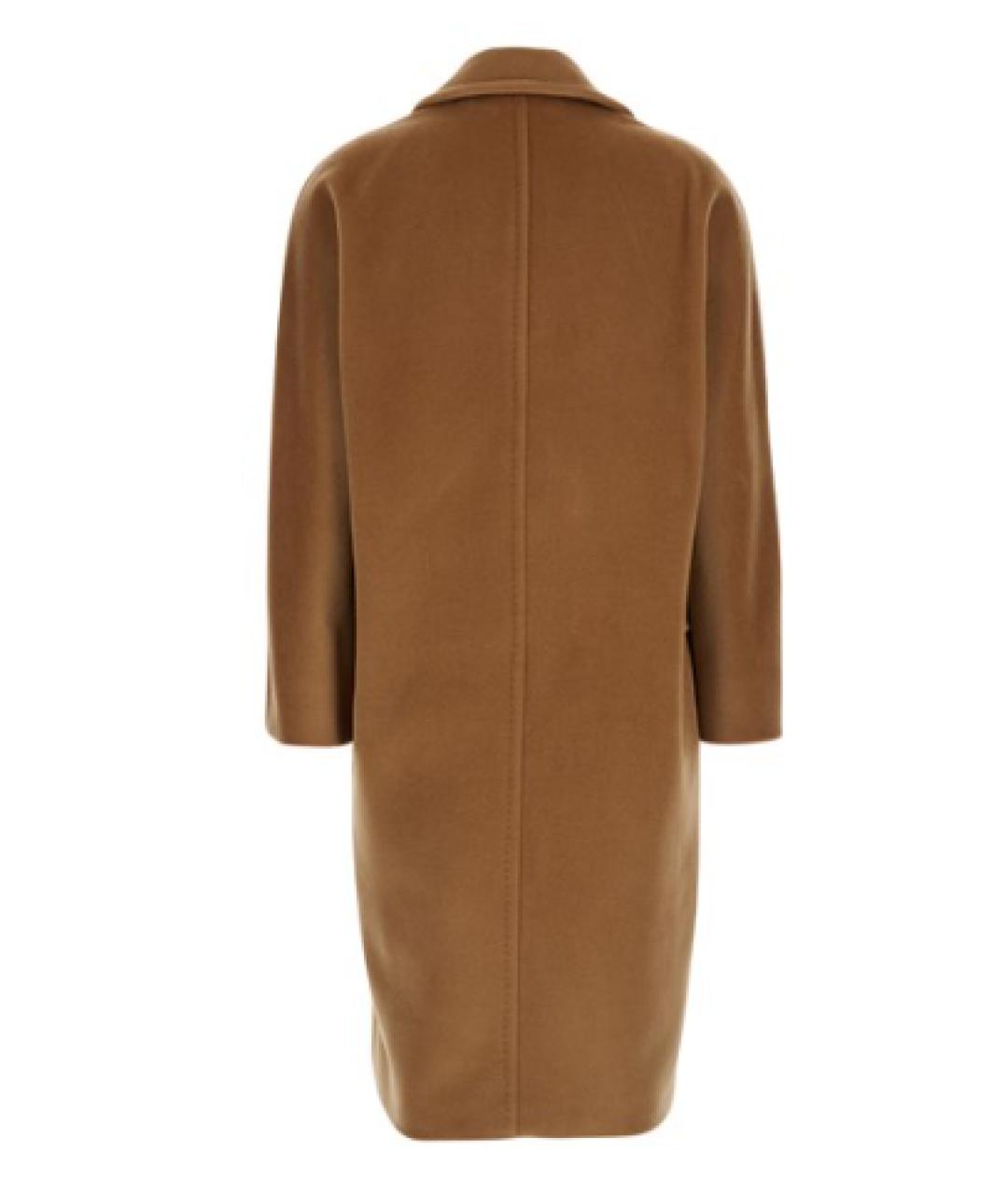 MAX MARA STUDIO Коричневое пальто, фото 2