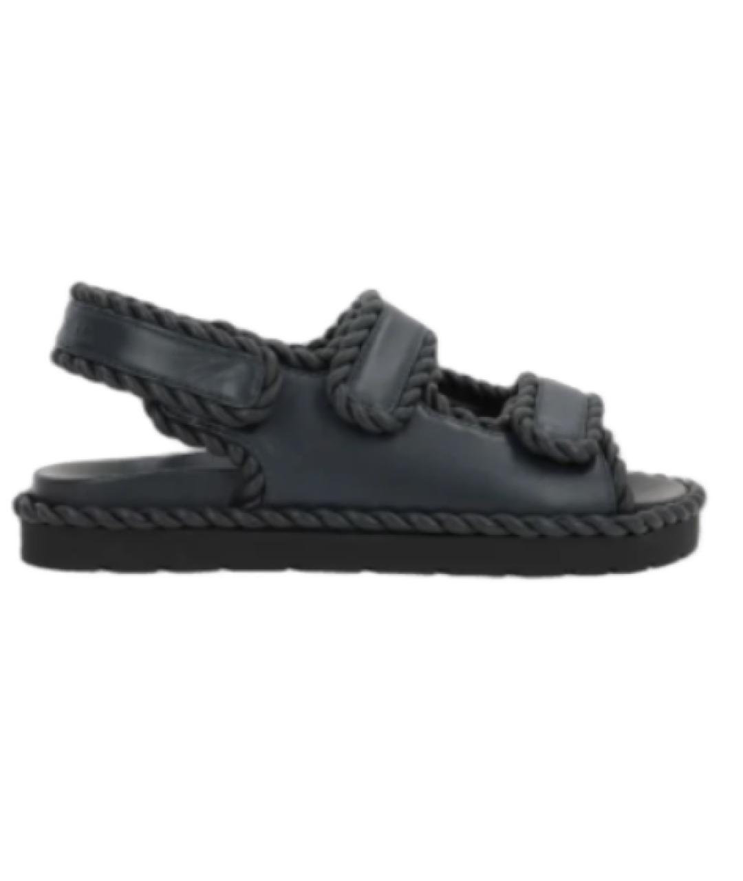 BOTTEGA VENETA Кожаные сандалии, фото 1