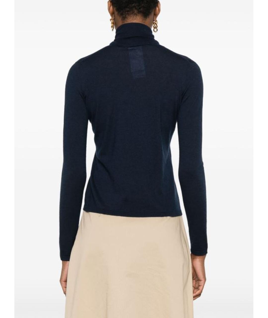 MAX MARA Темно-синяя водолазка, фото 4