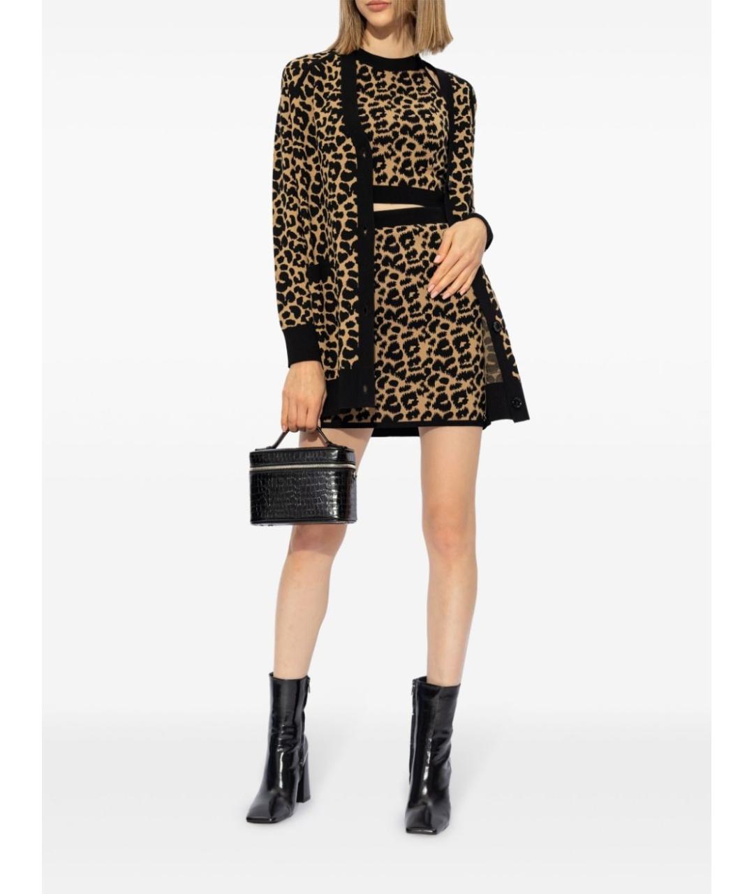 MAX MARA Коричневая майка, фото 3