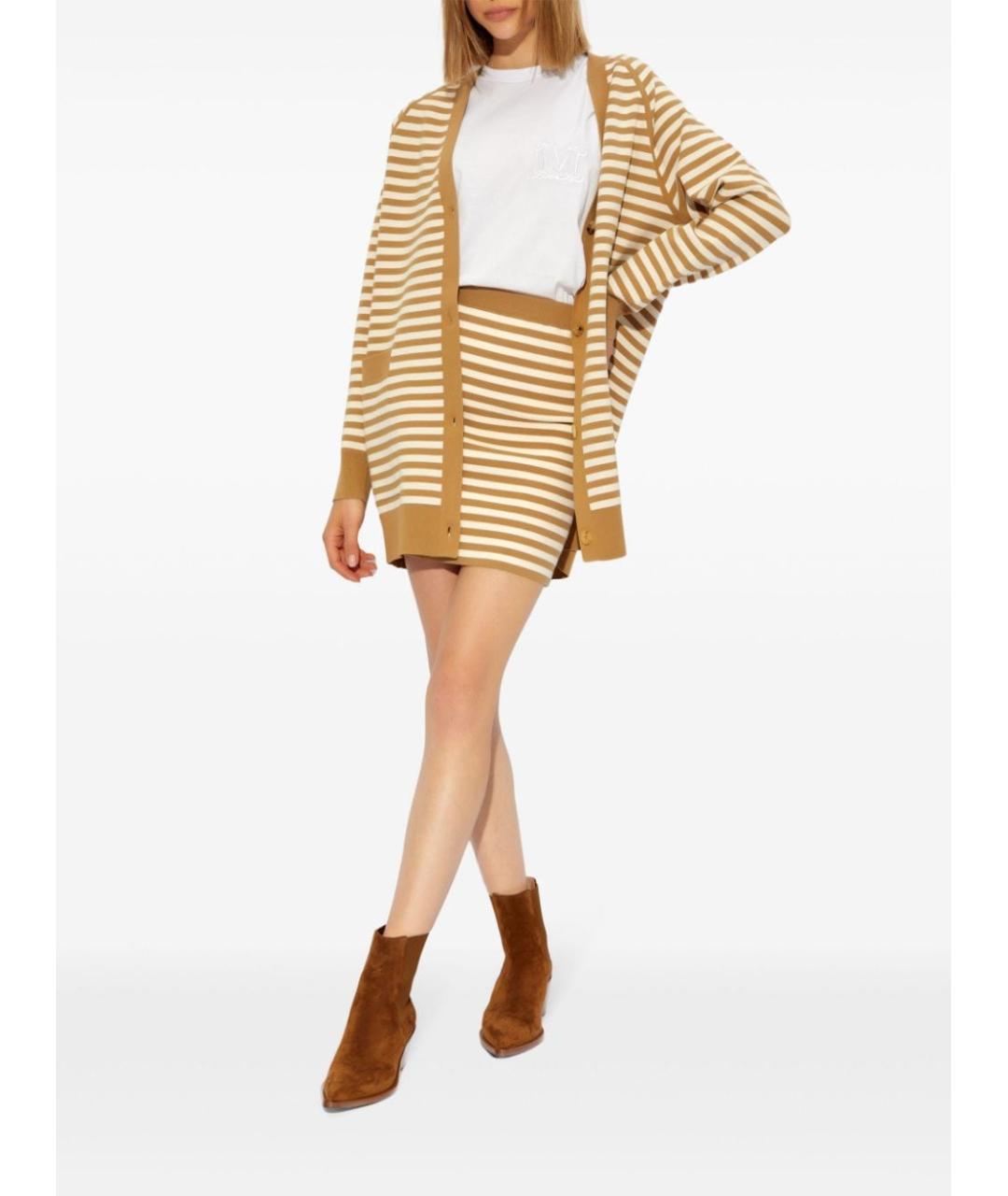 MAX MARA Коричневый кардиган, фото 4