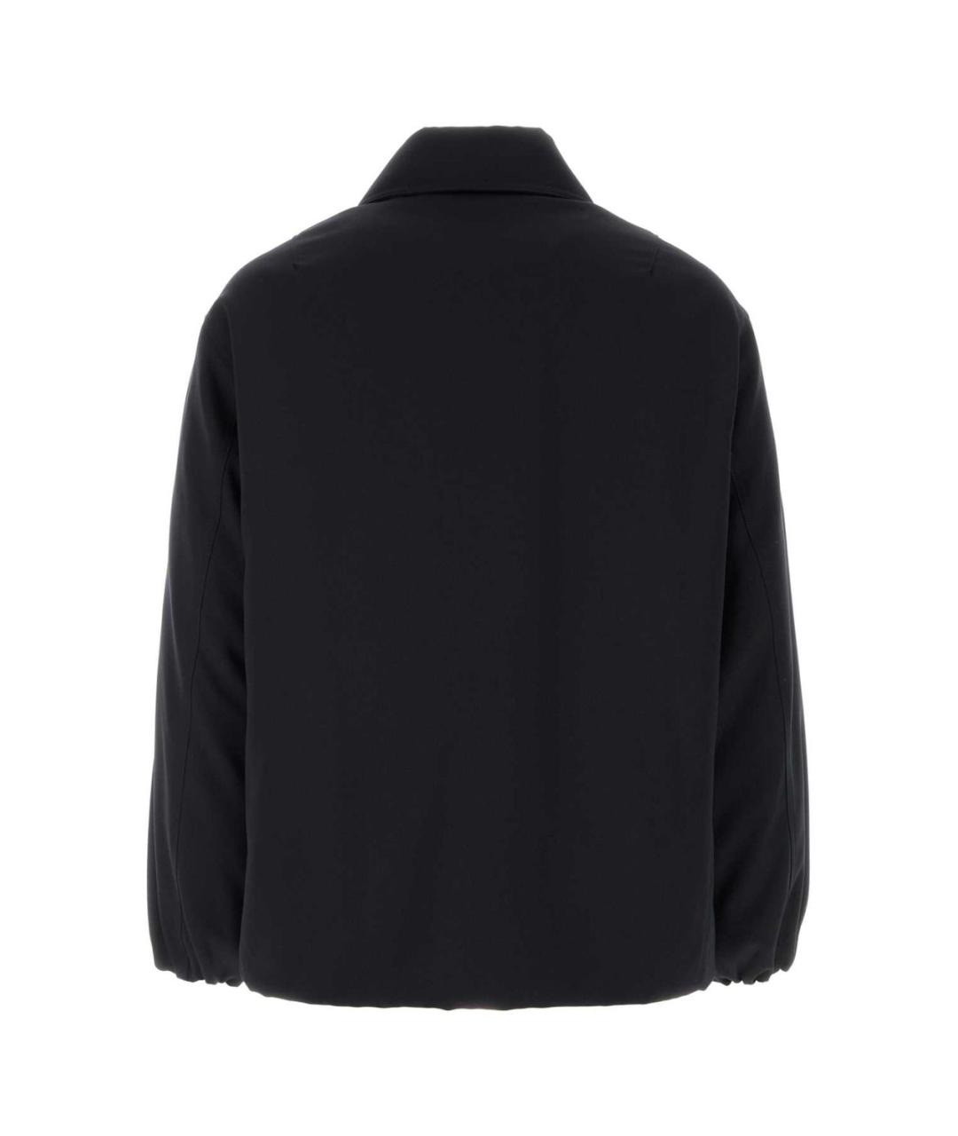 JIL SANDER Черная полиэстеровая куртка, фото 2