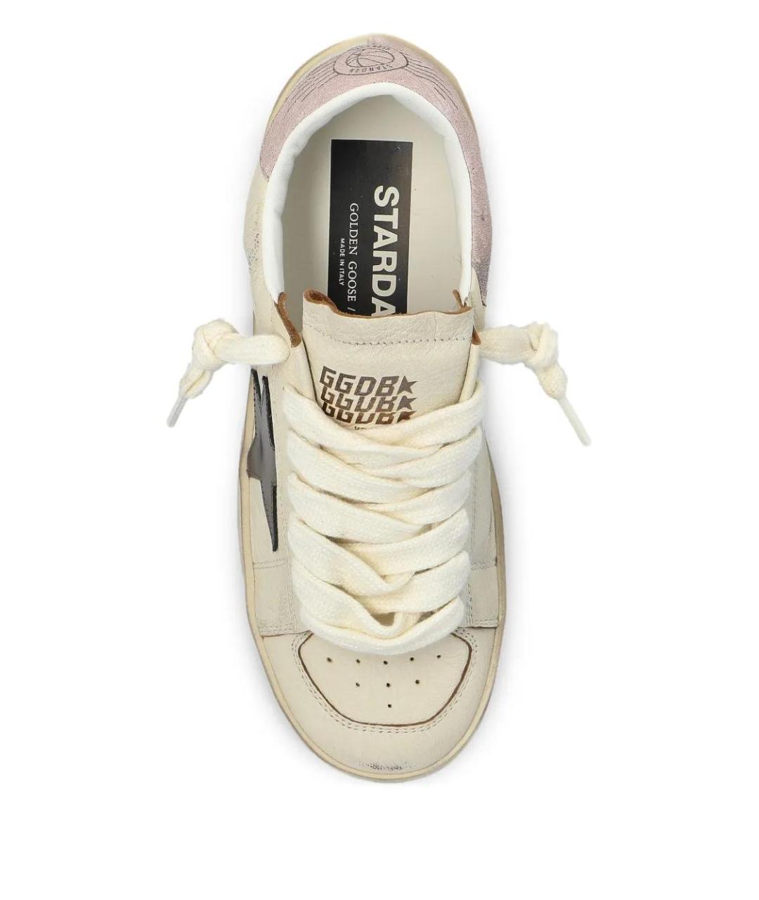 GOLDEN GOOSE DELUXE BRAND Мульти кожаные кеды, фото 4