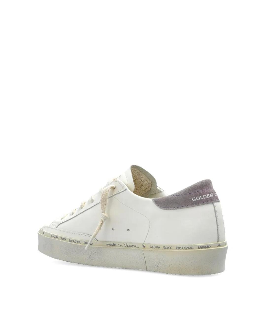 GOLDEN GOOSE DELUXE BRAND Белые кожаные кеды, фото 3