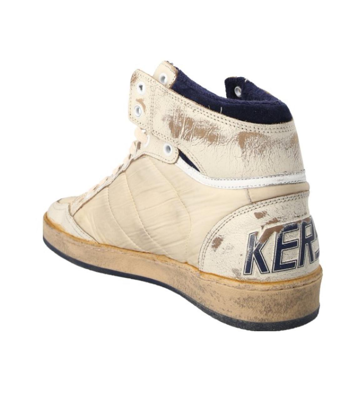 GOLDEN GOOSE DELUXE BRAND Мульти кожаные высокие кроссовки / кеды, фото 3