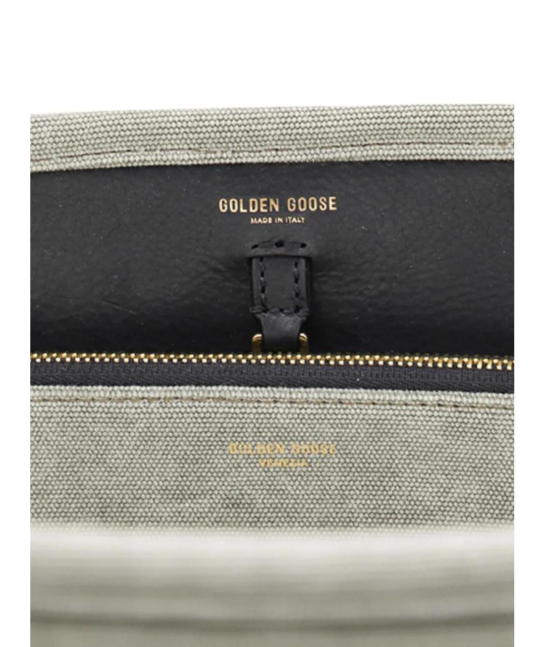 GOLDEN GOOSE DELUXE BRAND Серая сумка тоут, фото 4