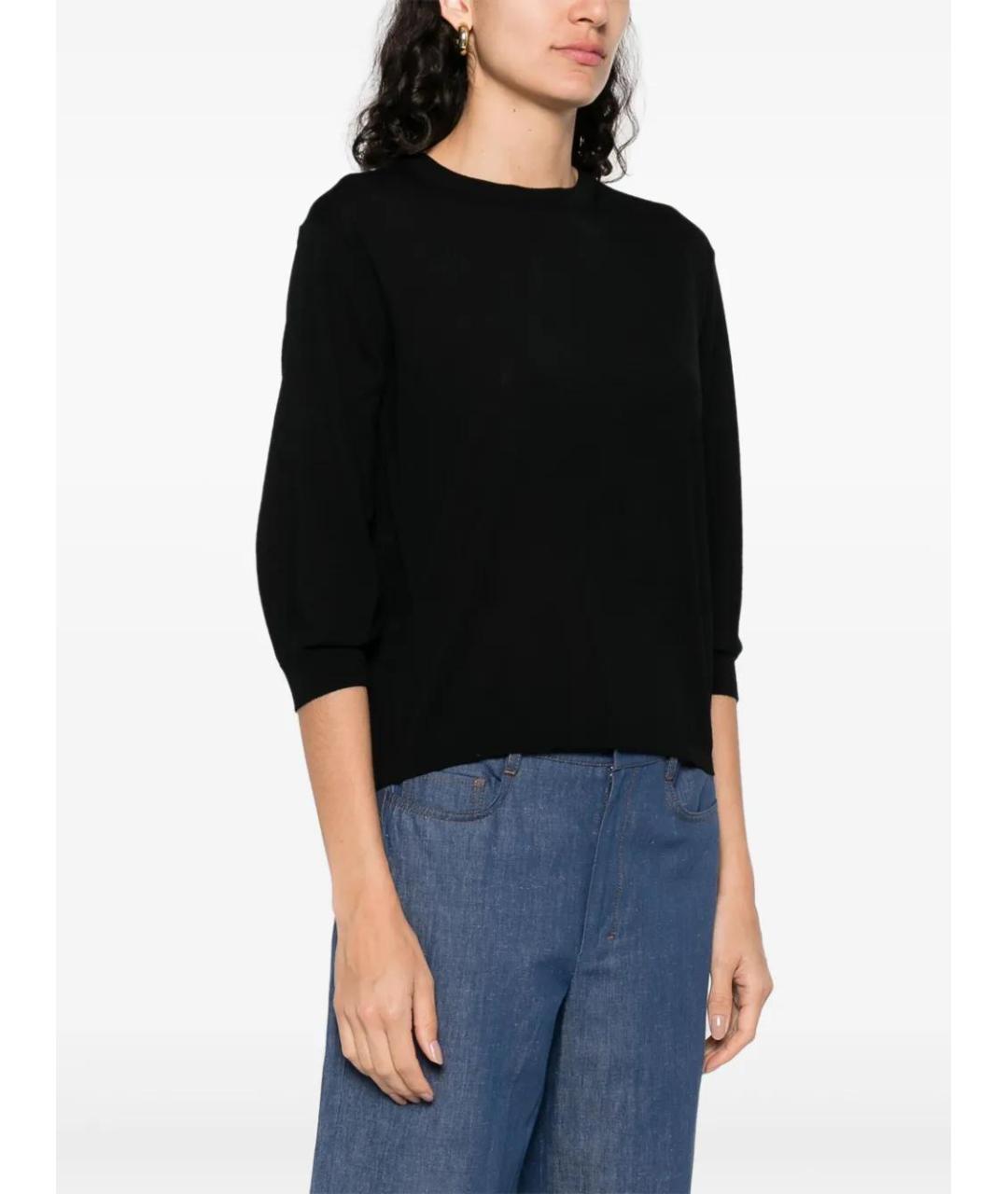'S MAX MARA Черный джемпер / свитер, фото 3
