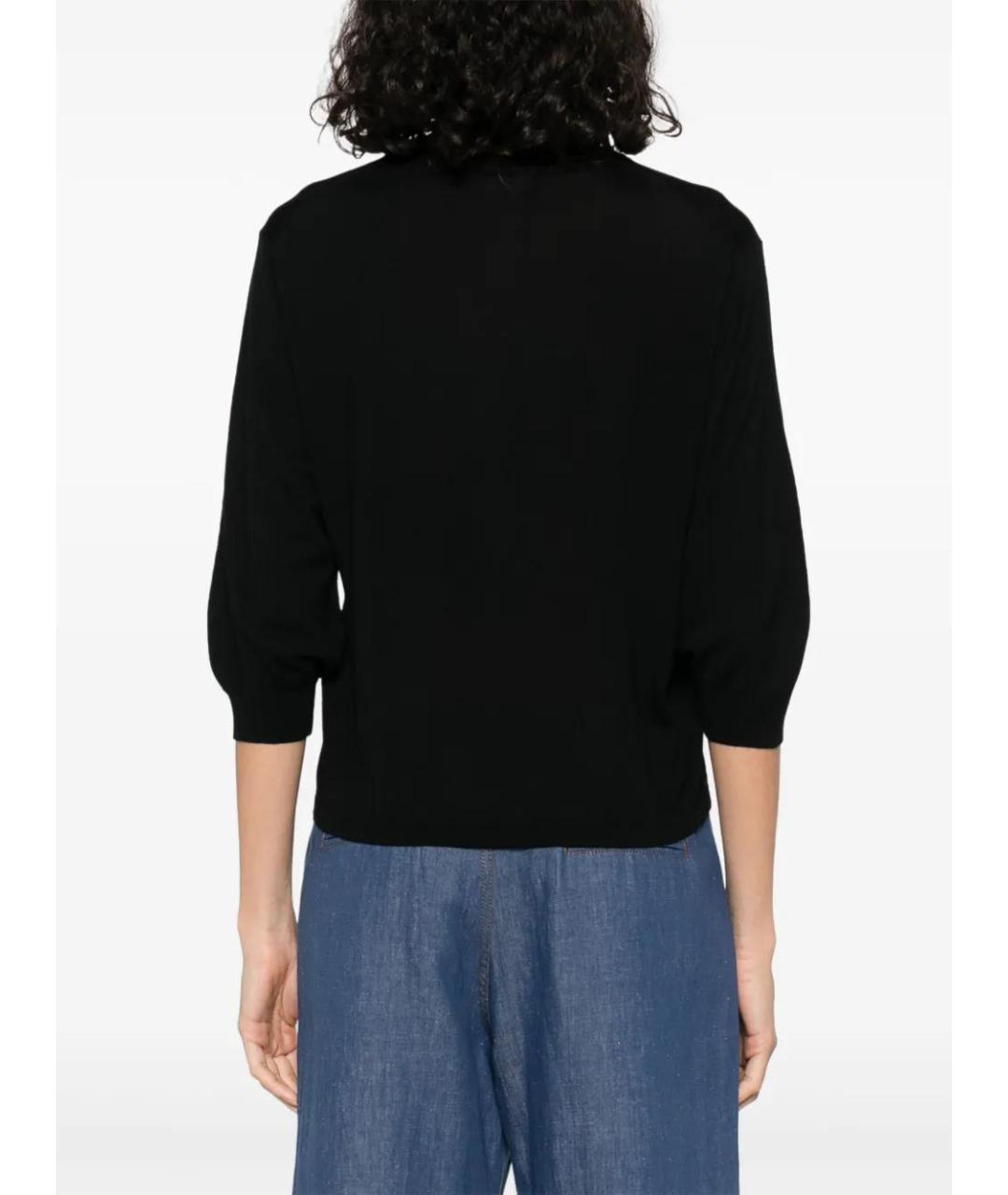 'S MAX MARA Черный джемпер / свитер, фото 4