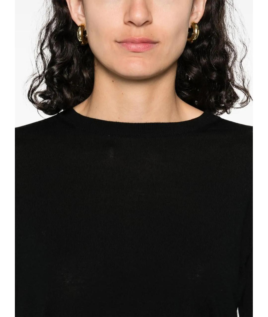 'S MAX MARA Черный джемпер / свитер, фото 5