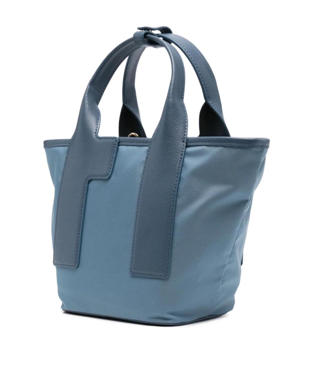 FURLA Синяя сумка тоут, фото 3
